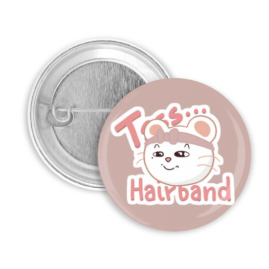 SKZOO HYUNJIN HAIRBAND MEME PLACKA 50MM