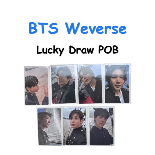 BTS ARIRANG WEVERSE LUCKY DRAW POB