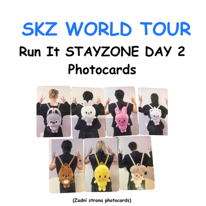 Stray Kids WORLD TOUR RUN IT STAYZONE DAY 2 PHOTOCARDS PREORDER