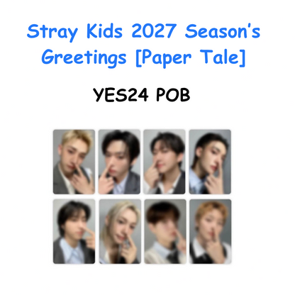 STRAY KIDS 2027 SEASON'S GREETINGS PAPER TALE SET POBS ONLY PREORDER