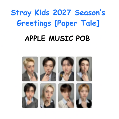 STRAY KIDS 2027 SEASON'S GREETINGS PAPER TALE SET POBS ONLY PREORDER