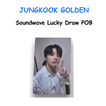 JUNGKOOK GOLDEN Soundwave Lucky Draw POB