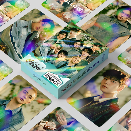 STRAY KIDS HOLLOW HOLOGRAFICKÉ LOMO CARDS 124KS