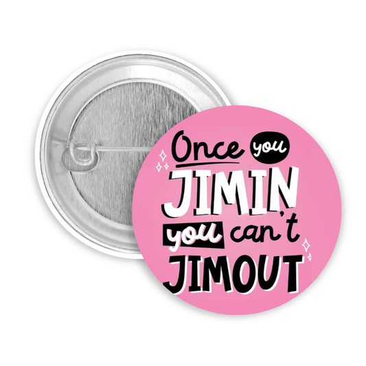 BTS JIMIN MEME PLAQUE 50MM