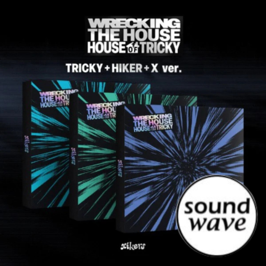 Xikers – 6TH MINI ALBUM [HOUSE OF TRICKY : WRECKING THE HOUSE] SOUNDWAVE POB ZDARMA