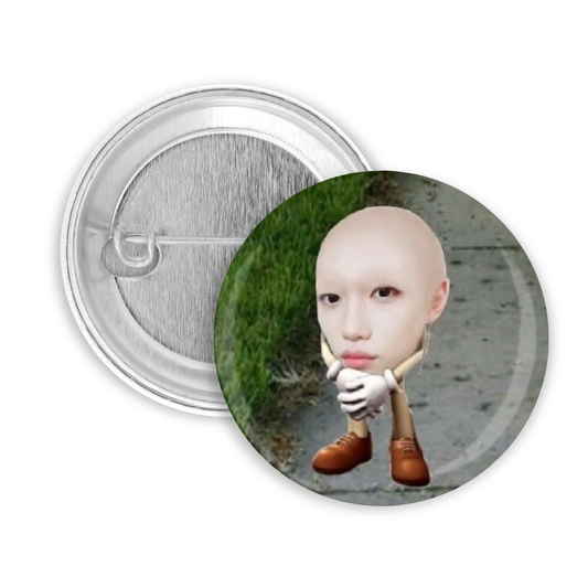 STRAY KIDS FELIX EGG MEME PLACKA 50MM