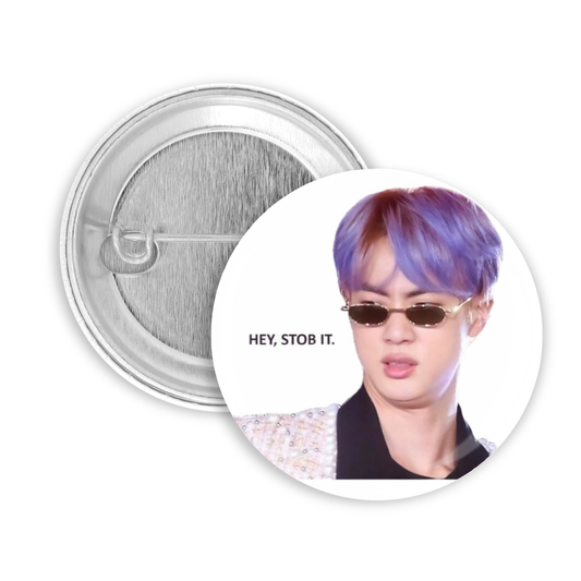 BTS JIN STOB IT MEME PLACKA 50MM