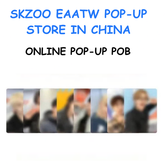 STRAY KIDS SKZOO EAATW POP-UP STORE IN CHINA ONLINE POP-UP POB PREORDER
