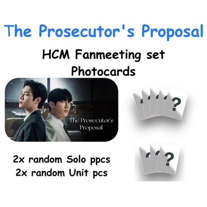 The Prosecutor's Proposal HCM fanmeeting photocards PREORDER
