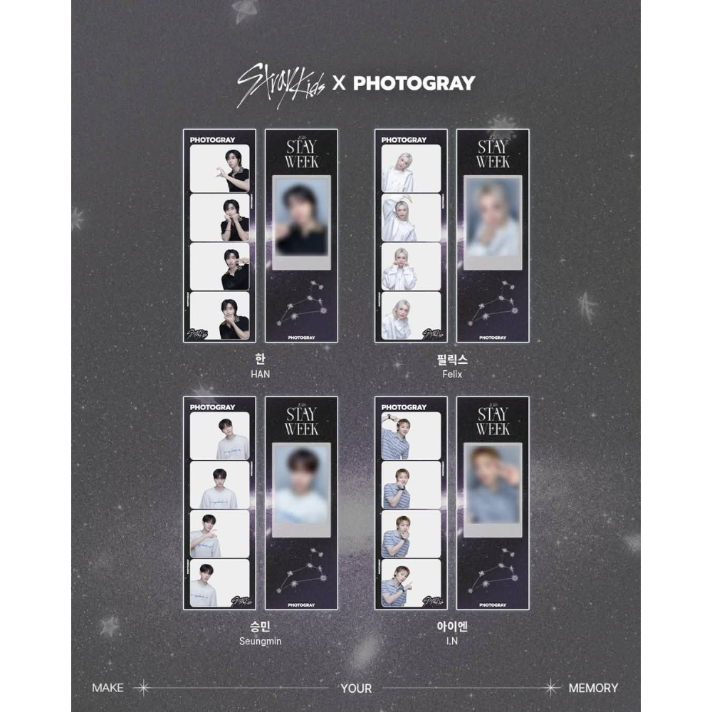 STRAY KIDS X PHOTOGRAY STAY WEEK 2026 FRAME PREORDER