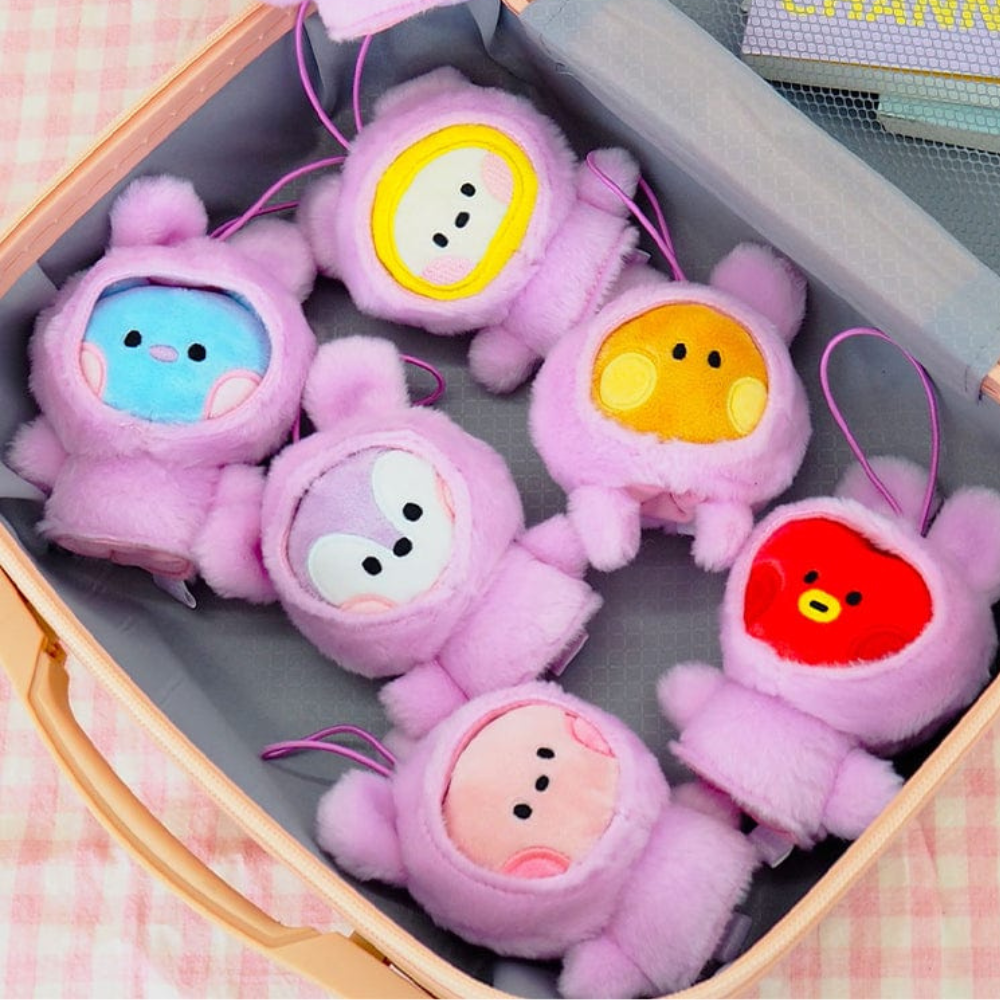 BT21 minini FINGER PUPPET & KEYRING