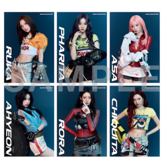 BABYMONSTER Graphic poster ＜CHOOM＞PREORDER TOKIO PICK UP