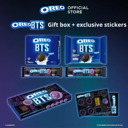 BTS X OREO Brown Sugar Pancake Sandwich Cookies gift box PREORDER