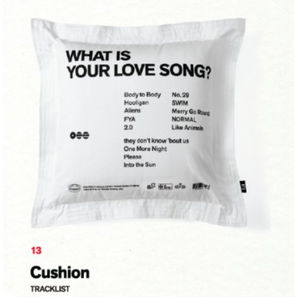 Cushion TRACKLIST (BTS) ARIRANG PREORDER