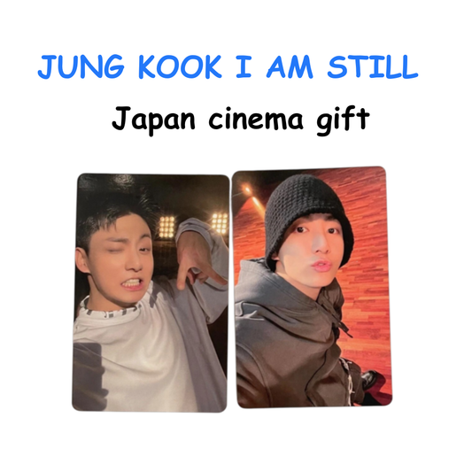 JUNGKOOK (BTS) I AM STILL Japan photocard CINEMA GOLDEN POB PREORDER