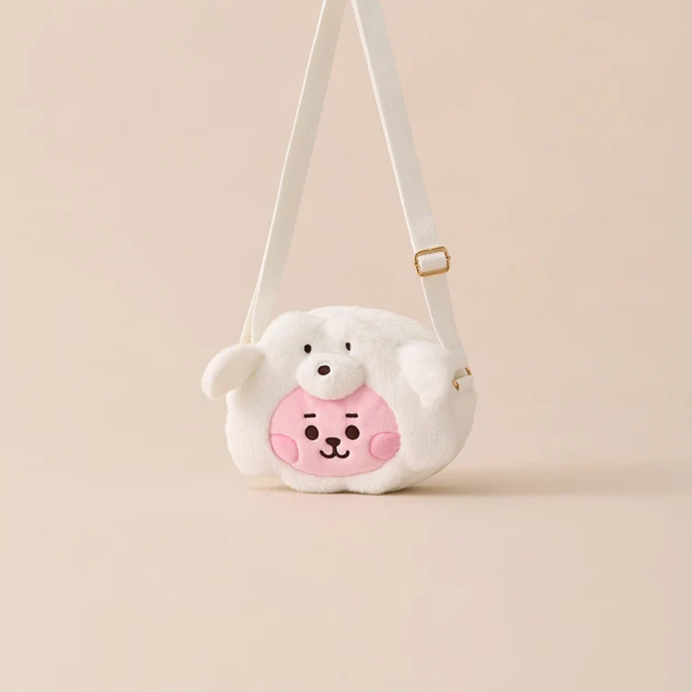BT21 Fluffy Baby Crossbody Bag COOKY