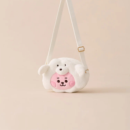 BT21 Fluffy Baby Crossbody Bag COOKY