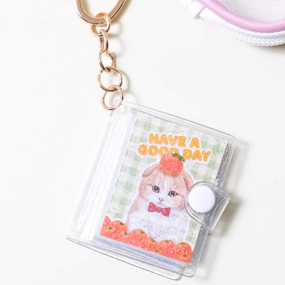 Heart Keyring Mini Album 8-Pack