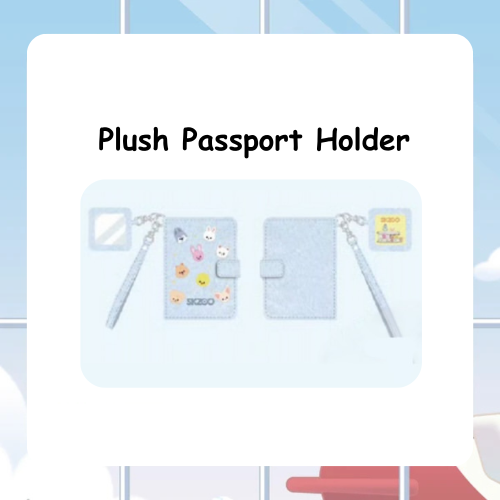 SKZOO EAATW POP-UP STORE IN CHINA PICK UP POP UP Plush Passport Holder PREORDER