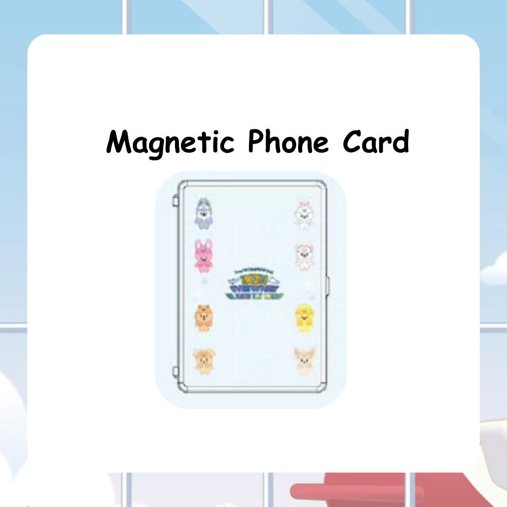 SKZOO EAATW POP-UP STORE IN CHINA PICK UP POP UP Magnetic Phone Card PREORDER