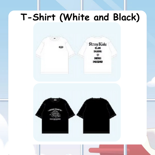 SKZOO EAATW POP-UP STORE IN CHINA PICK UP POP UP T-Shirt (White and Black) PREORDER