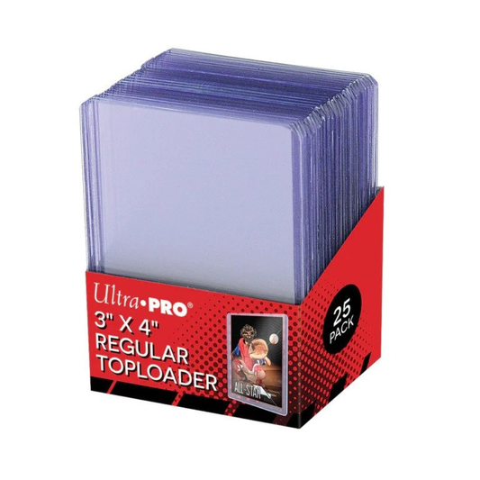ULTRAPRO TOPLOADER 3X4 REGULAR TOPLOADER 25KS