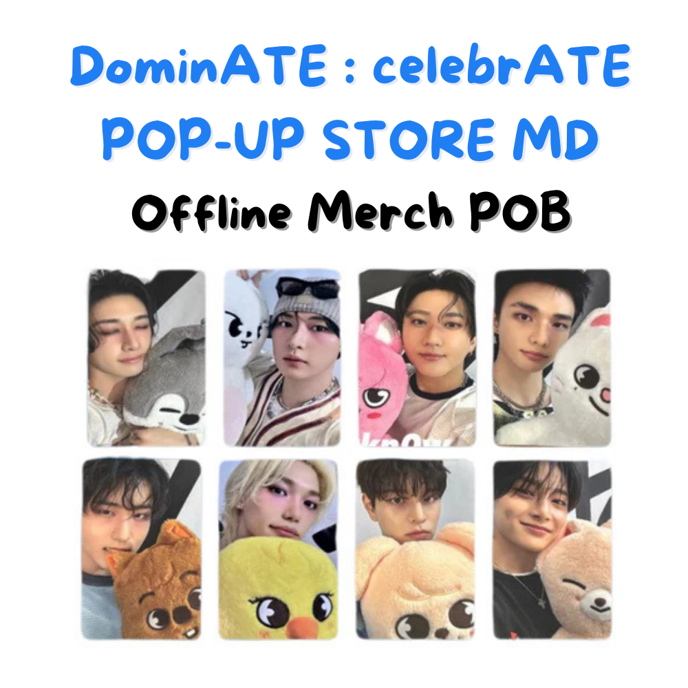Stray Kids Offline Merch [DominATE : celebrATE POP-UP STORE MD] POB PREORDER