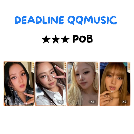 BLACKPINK 3rd MINI ALBUM [DEADLINE] QQMUSIC ★★★ POB PREORDER