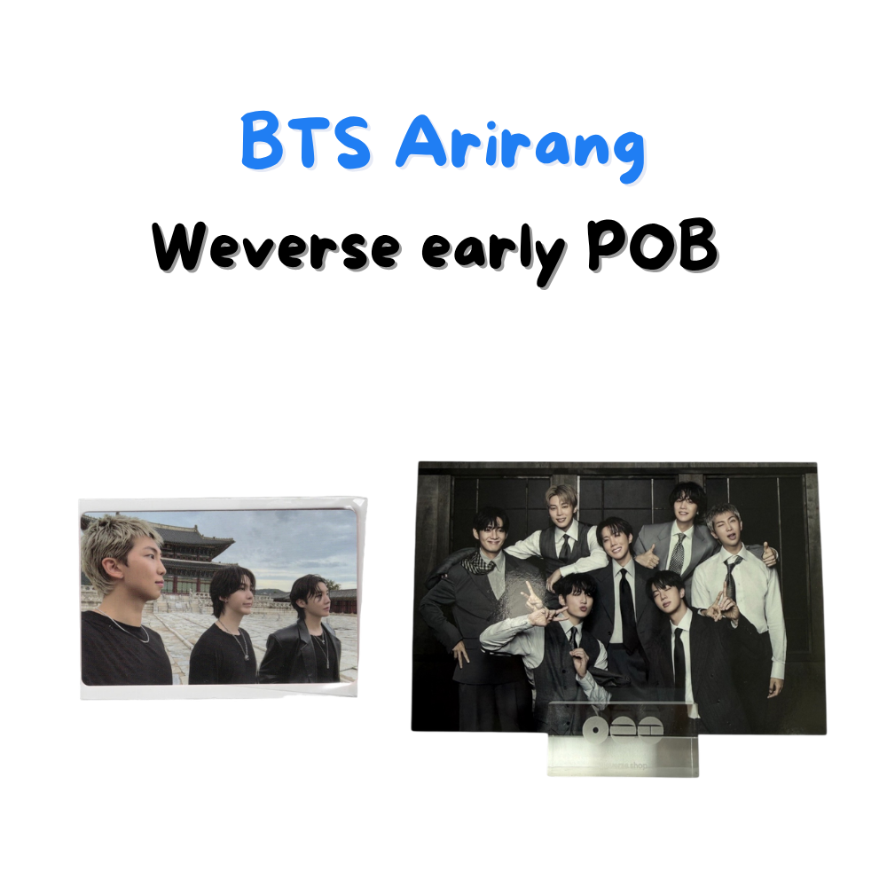 BTS ARIRANG WEVERSE EARLY POB