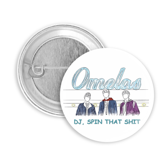 BTS SPRING DAY DJ, SPIN THAT SHIT PLACKA 50MM