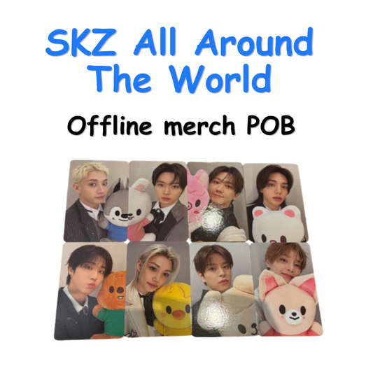 Stray Kids SKZ AROUND THE WORLD OFFLINE MERCH POB PREORDER