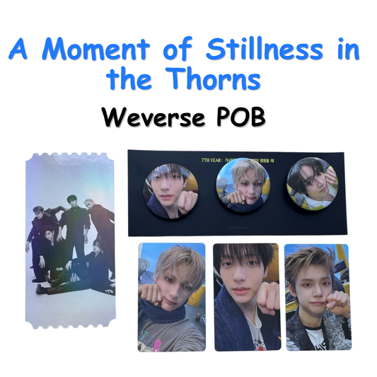 TXT – Moment of Stillness in the Thorns (THORN Ver.) Weverse POB PHOTOCARDS