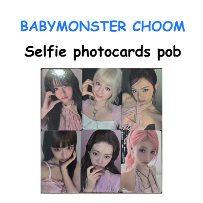 Babymonster CHOOM Selfie Photocards POB