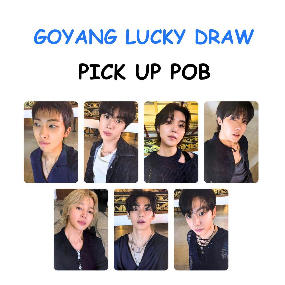 BTS ARIRANG GOYANG WEVERE LUCKY DRAW PHOTOCARDS PREORDER