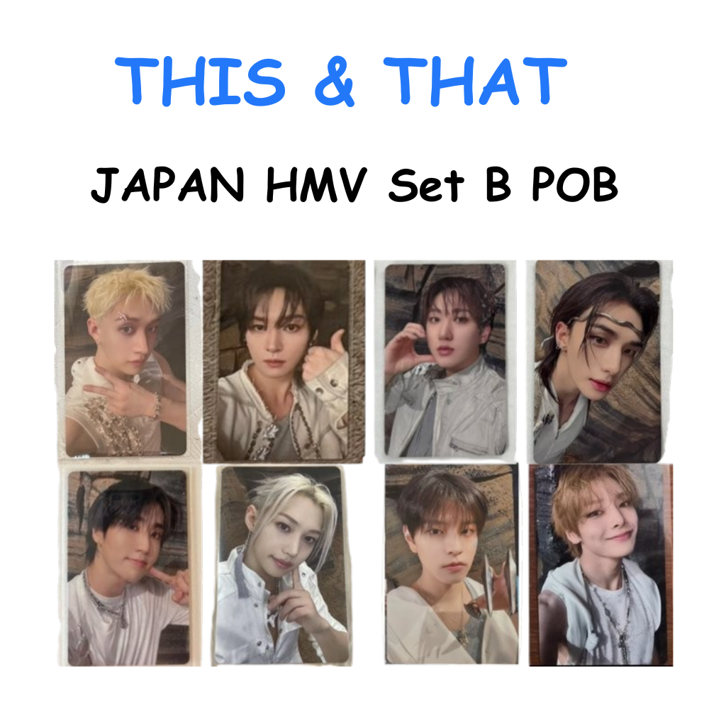 Stray Kids THIS & THAT HMV SET B POB PREORDER