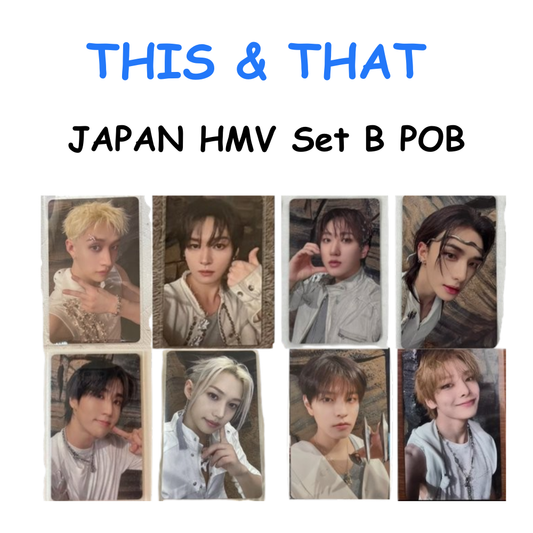 Stray Kids THIS & THAT HMV SET B POB PREORDER