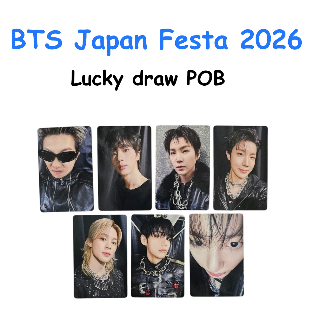 BTS ARIRANG JAPAN LUCKY DRAW 2026 FESTA PREORDER