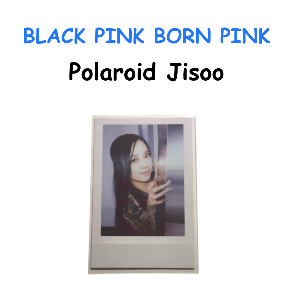BLACKPINK BORN PINK JISOO POLAROID