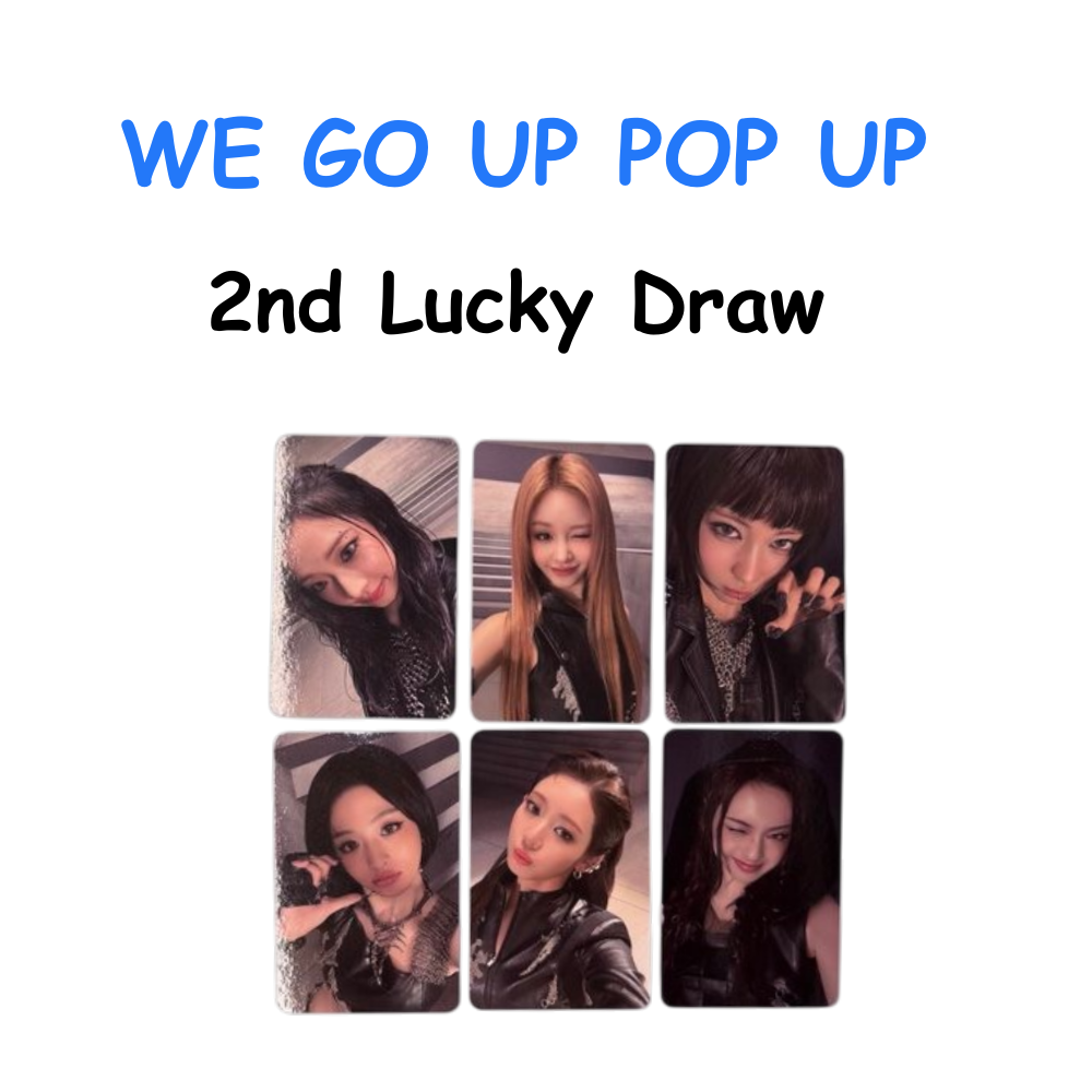 BABYMONSTER WE GO UP POP UP 2ND LUCKY DRAW PHOTOCARD