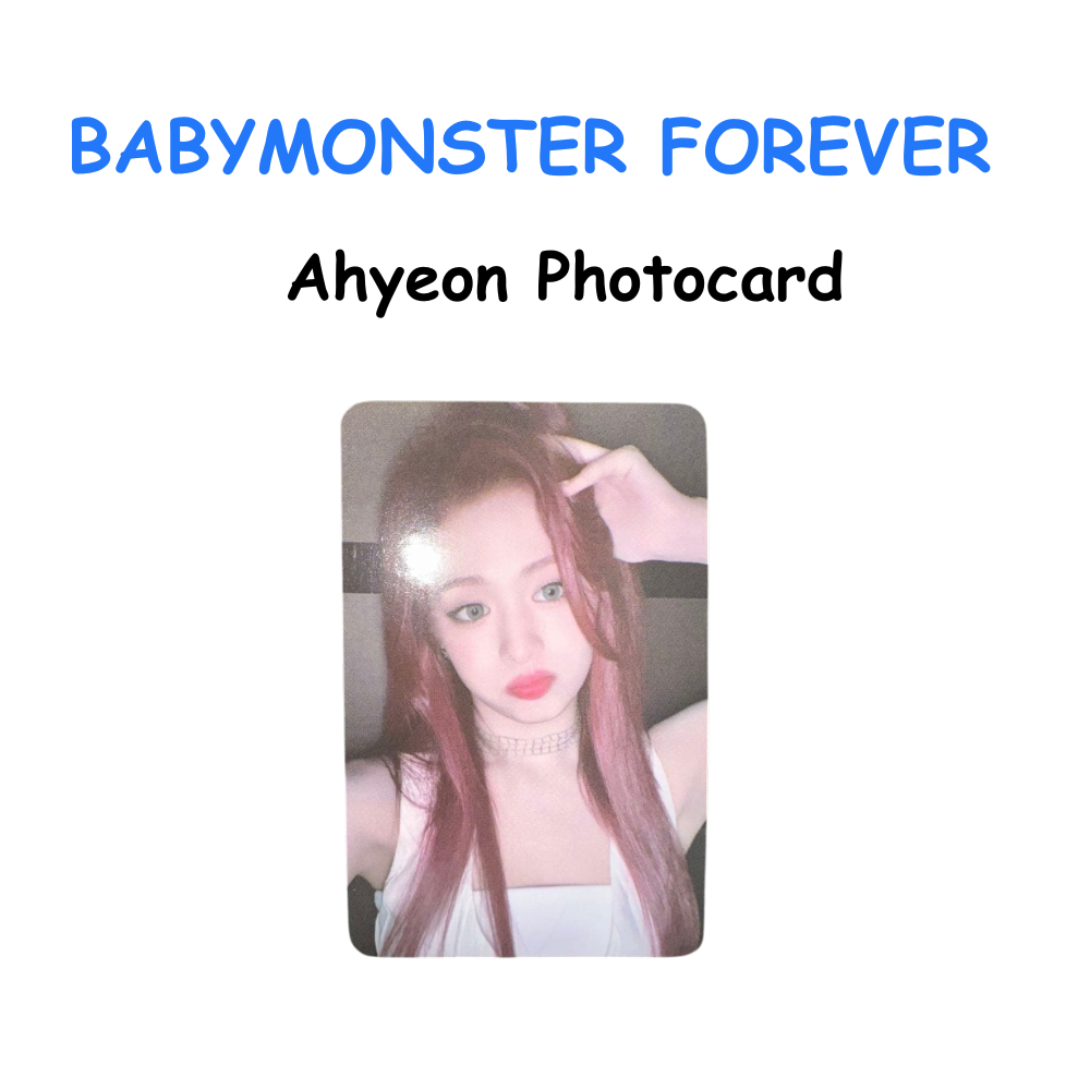 BABYMONSTER FOREVER Ahyeon Photocard