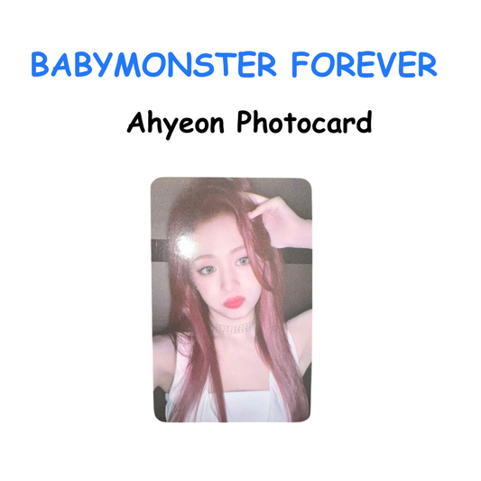 BABYMONSTER FOREVER Ahyeon Photocard