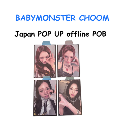 BABYMONSTER WORLD TOUR [CHOOM TOUR] IN JAPAN POP UP OFFLINE POB