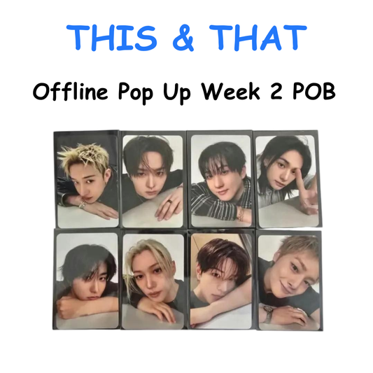 Stray Kids THIS & THAT Offline Pop Up Week 2 POB PREORDER