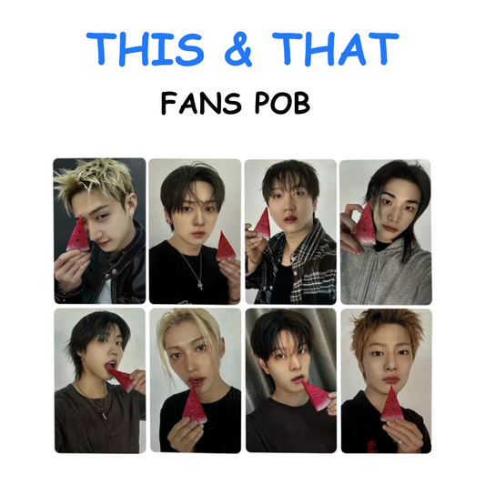 STRAY KIDS THIS & THAT FANS POB