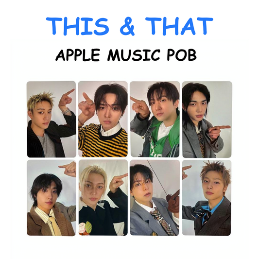 STRAY KIDS THIS & THAT APPLE MUSIC POB
