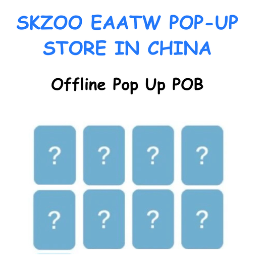 STRAY KIDS SKZOO EAATW POP-UP STORE IN CHINA OFFLINE POP-UP POB PREORDER