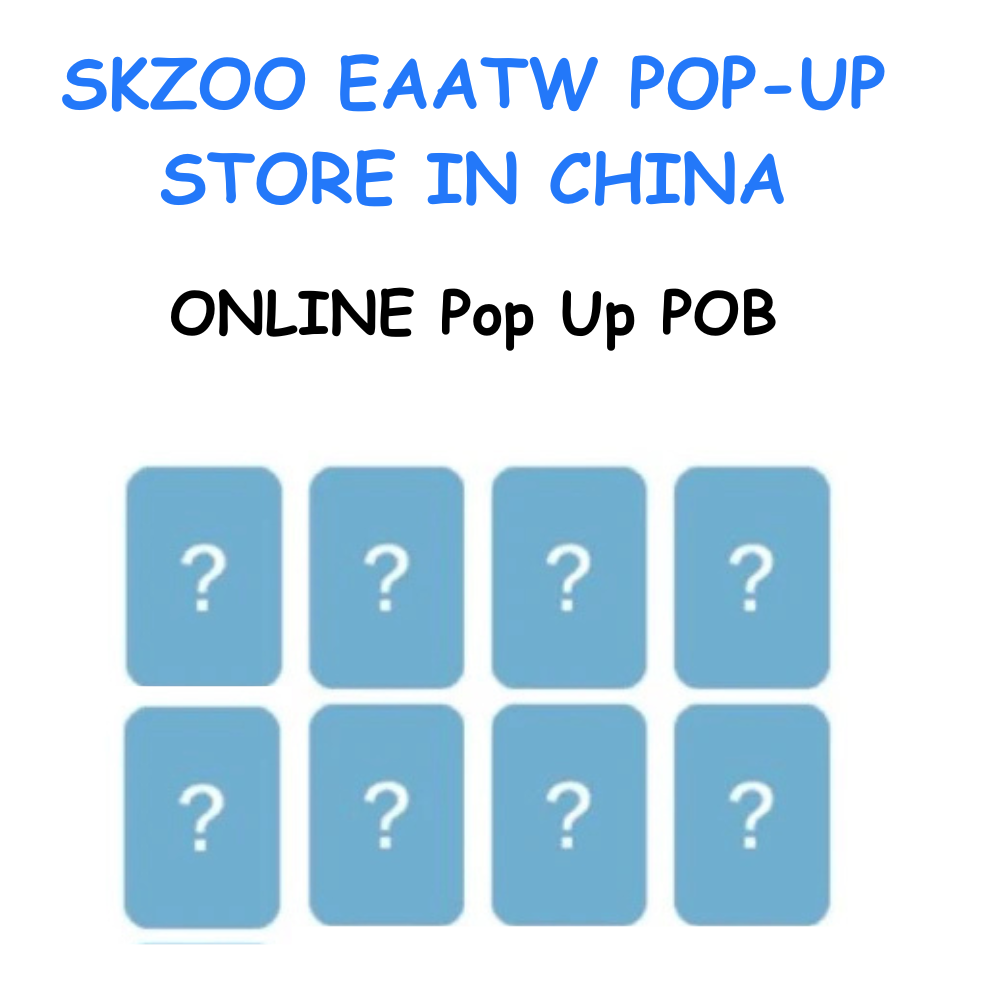 STRAY KIDS SKZOO EAATW POP-UP STORE IN CHINA ONLINE POP-UP POB PREORDER