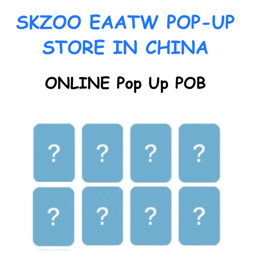 STRAY KIDS SKZOO EAATW POP-UP STORE IN CHINA ONLINE POP-UP POB PREORDER