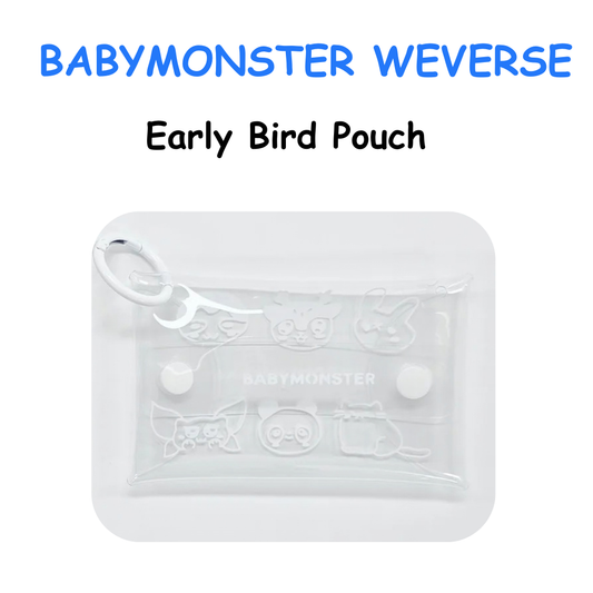 BABYMONSTER "CHOOM" - Weverse Shop Early Bird Pouch
