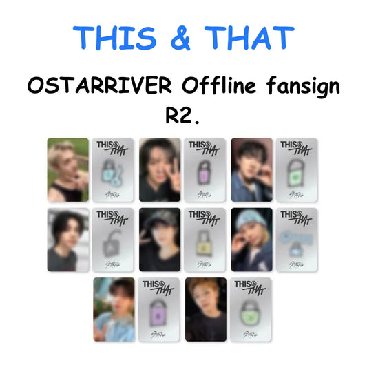 Stray Kids THIS & THAT STARRIVER Offline fansign R2. PREORDER